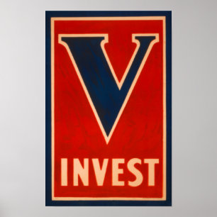 Affiche Imprimantes série V - Investir