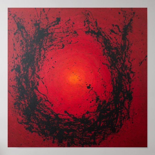 Affiche Imprimé d'affiche Red#3 (Devant)