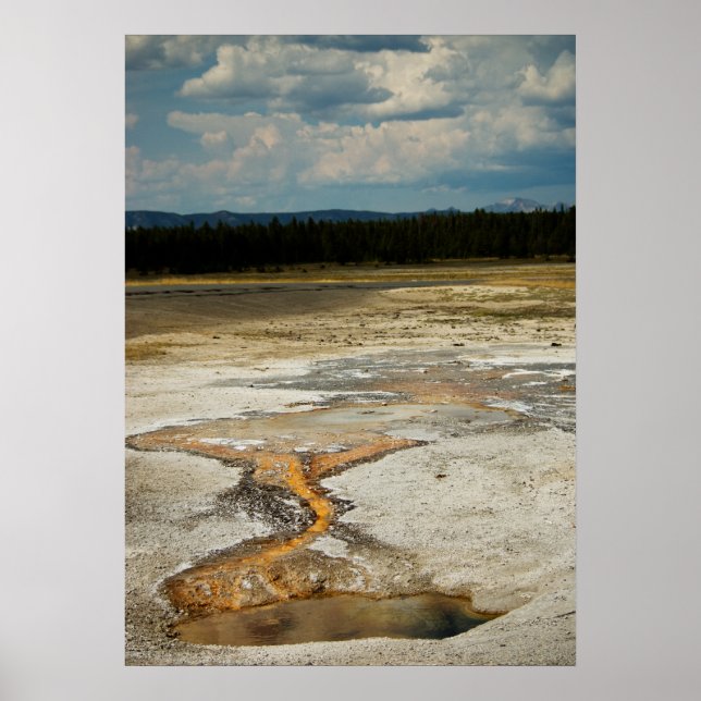 Affiche Imprimé de terrains peints (Devant)