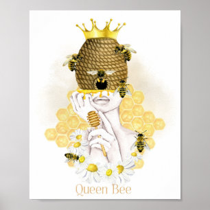 Affiche Imprimé original Queen Bee