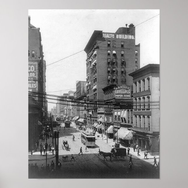Affiche Imprimer 1903 4e St. Louis Missouri (Devant)