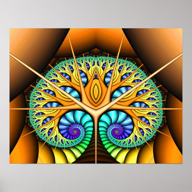 Affiche Imprimer : Arbre du troisième oeil (Devant)