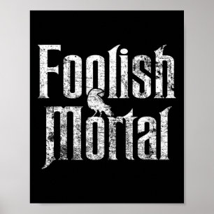 Affiche Imprimer blanc noir corbeau moral