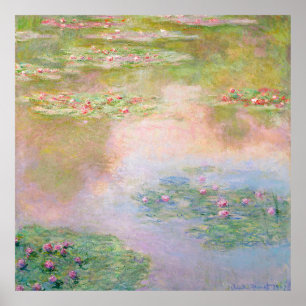 Affiche IMPRIMER   Claude Monet (40"x40") Nymphéas