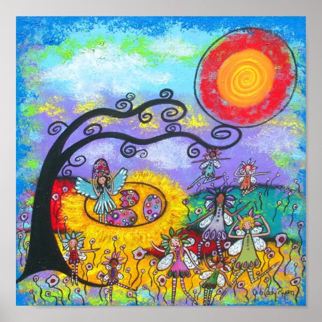 Affiche Imprimer fées Springs (Devant)