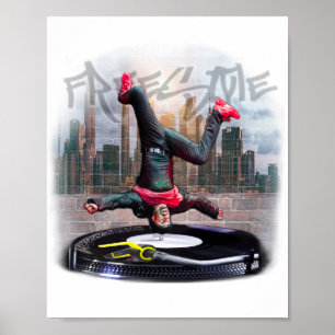 Affiche Imprimer freestyle breakancer
