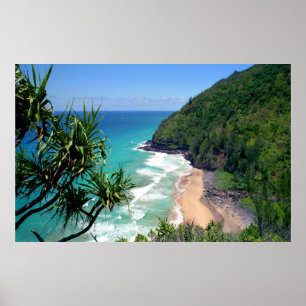 Affiche Imprimer Hanakapiai Beach