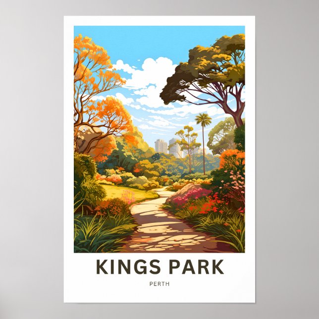 Affiche Imprimer Kings Park Perth Travel (Devant)