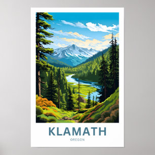 Affiche Imprimer Klamath Oregon Travel
