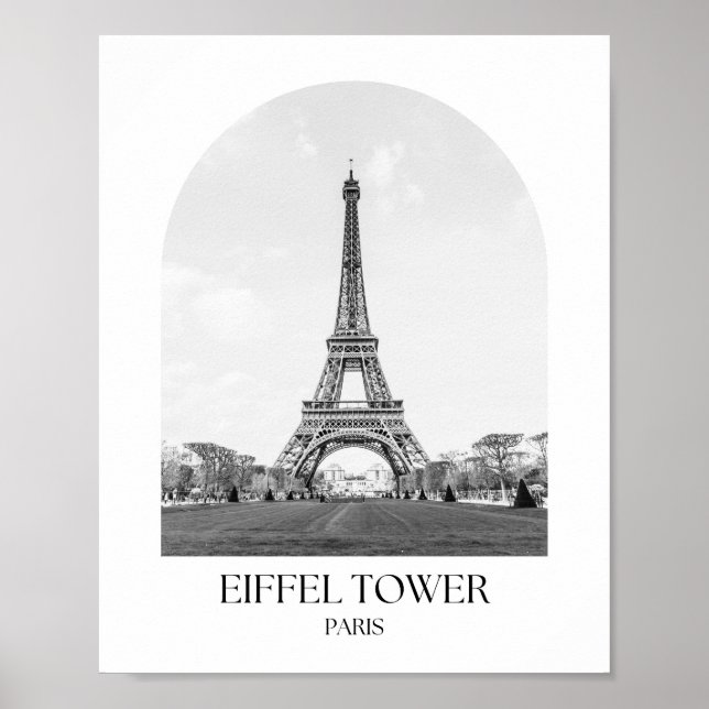 Affiche Imprimer la photo Arc Tour Eiffel (Devant)