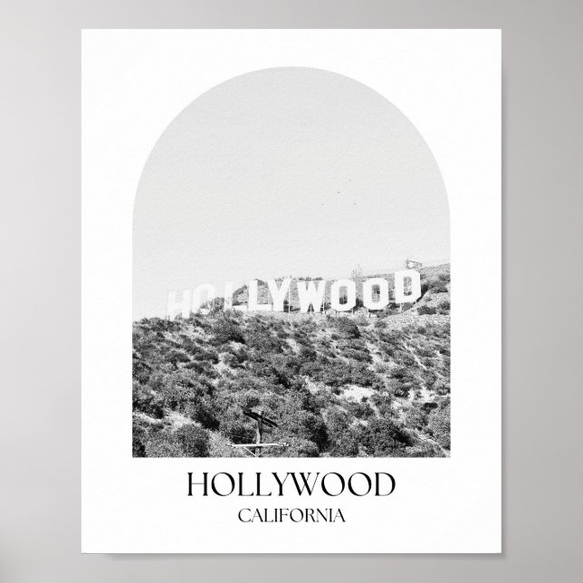 Affiche Imprimer la photo Arch de Hollywood en Californie (Devant)
