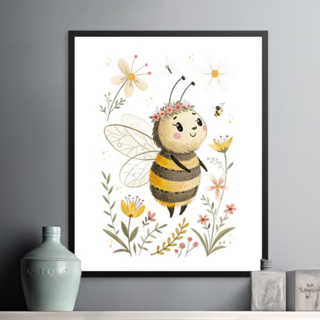 Affiche Imprimer l'Abeille (Créateur téléchargé)
