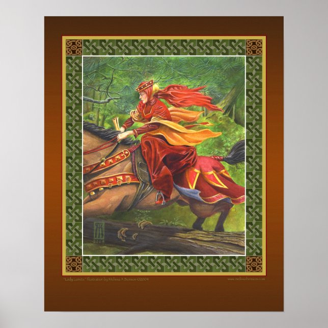 Affiche Imprimer Lady Lunete (Devant)