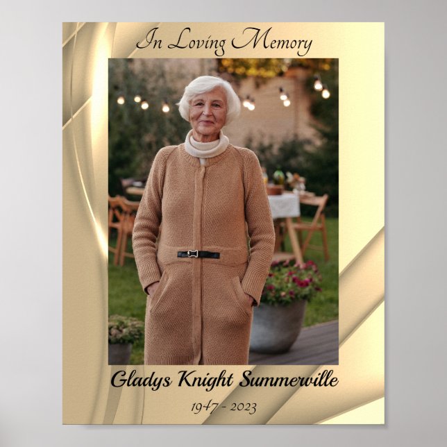 Affiche Imprimer l'agrandissement de photos personnalisées (Devant)