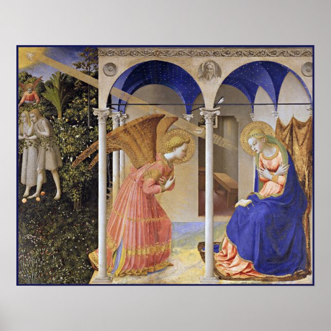 Affiche Imprimer : L'annonce de Fra Angelico (Devant)