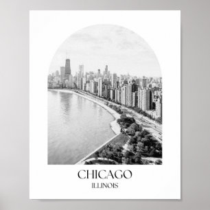Affiche Imprimer l'arc de l'Illinois de Chicago