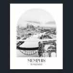 Affiche Imprimer l'arc de Memphis Tennessee<br><div class="desc">Imprimer l'arc de Memphis Tennessee</div>