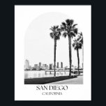 Affiche Imprimer l'arc de San Diego California<br><div class="desc">Imprimer l'arc de San Diego California</div>