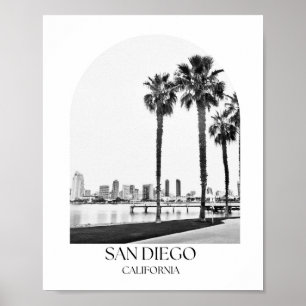 Affiche Imprimer l'arc de San Diego California
