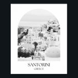 Affiche Imprimer l'arc de Santorin Grèce<br><div class="desc">Imprimer l'arc de Santorin Grèce</div>