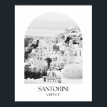 Affiche Imprimer l'arc de Santorin Grèce<br><div class="desc">Imprimer l'arc de Santorin Grèce</div>