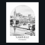 Affiche Imprimer l'arc du Tennessee de Nashville<br><div class="desc">Imprimer l'arc du Tennessee de Nashville</div>