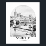 Affiche Imprimer l'arc du Tennessee de Nashville<br><div class="desc">Imprimer l'arc du Tennessee de Nashville</div>