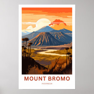 Affiche Imprimer Le Mont Bromo Indonésie