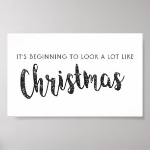 Affiche Imprimer le mur de Noël