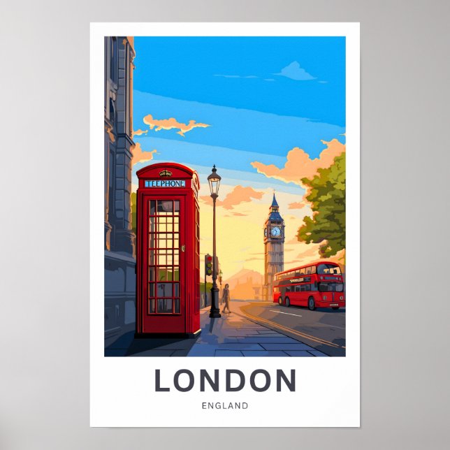 Affiche Imprimer Londres (Devant)