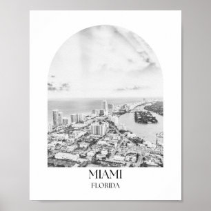 Affiche Imprimer Miami Florida Arch
