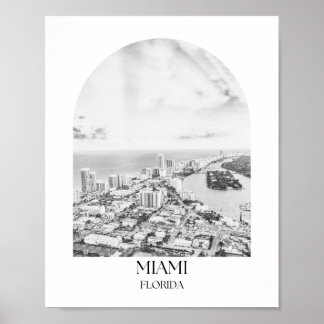 Affiche Imprimer Miami Florida Arch