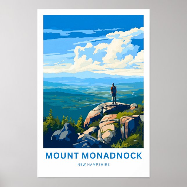 Affiche Imprimer Monadnock New Hampshire (Devant)