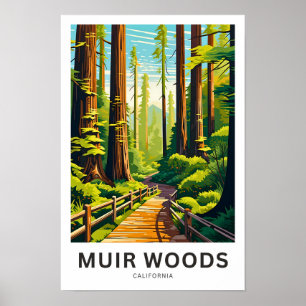 Affiche Imprimer Muir Woods California Travel