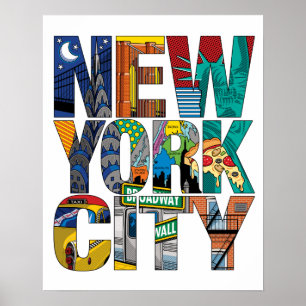 Affiche Imprimer New York City
