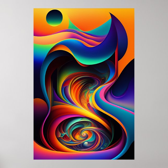 Affiche Imprimer, papier d'affiche de valeur (mat) (Devant)