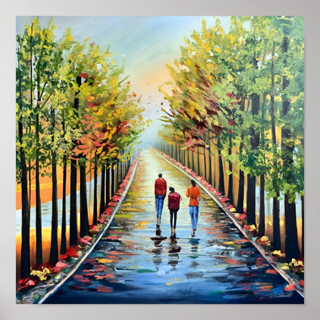 Affiche Imprimer, Papier d'affiche de valeur (Matte) (Devant)