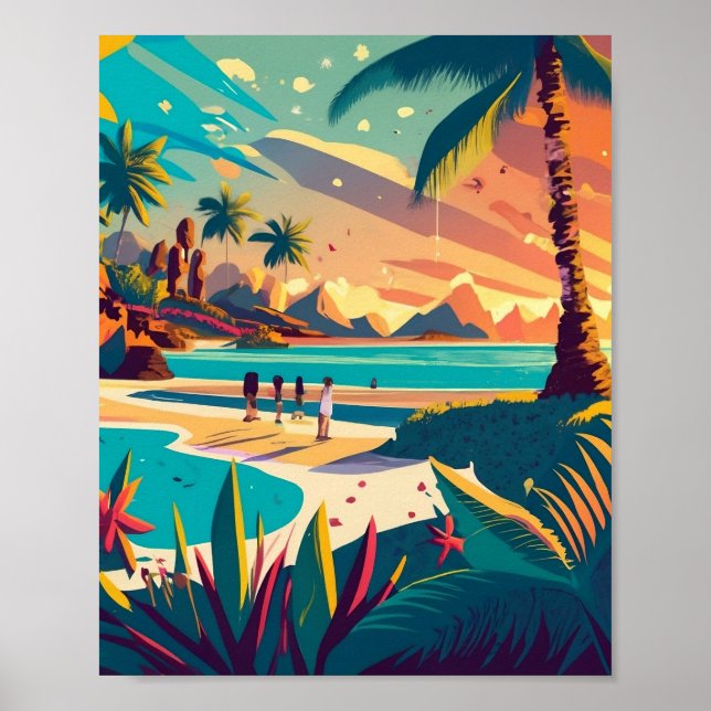 Affiche Imprimer, Papier d'affiche de valeur (Matte) (Devant)