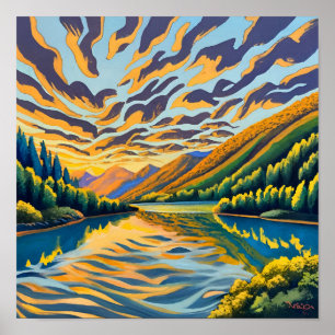 Affiche Imprimer, Papier d'affiche de valeur (Matte)