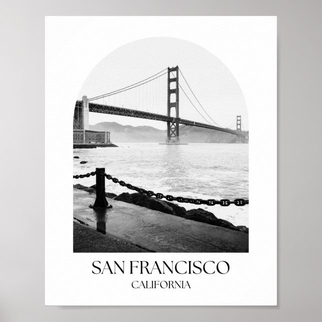 Affiche Imprimer photo de San Francisco California Arch (Devant)