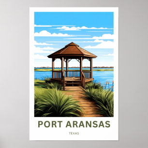 Affiche Imprimer Port Aransas Texas Travel