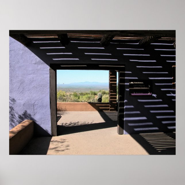 Affiche Imprimer : Portail du désert (Devant)