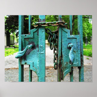 Affiche Imprimer Portes du cimetière