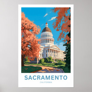 Affiche Imprimer Sacramento California Travel