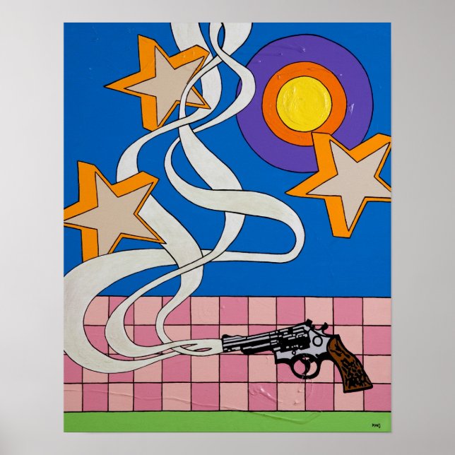 Affiche Imprimer "Shootin' Starz" (Devant)