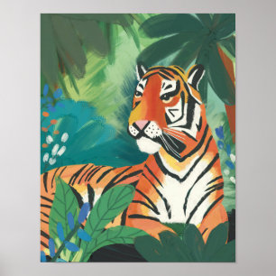 Affiche Imprimer Tigre de la jungle