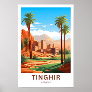 Affiche Imprimer Tinghir Maroc