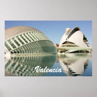 Affiche Imprimer Valencia Espagne