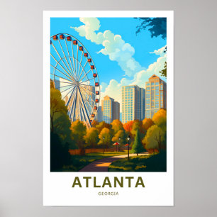 Affiche Imprimer Voyage Atlanta Georgia