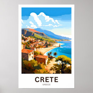 Affiche Imprimer Voyage Crète Grèce